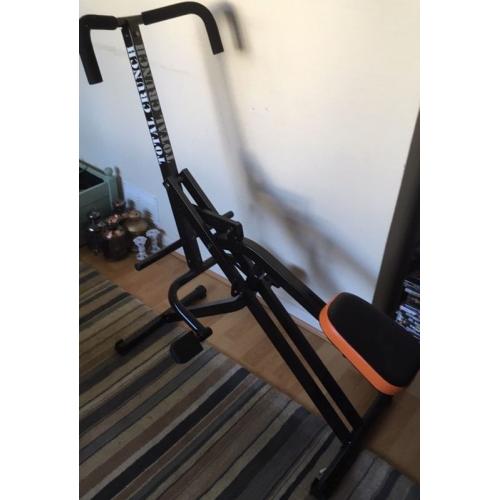 Total crunch exercise machine as seen on TV