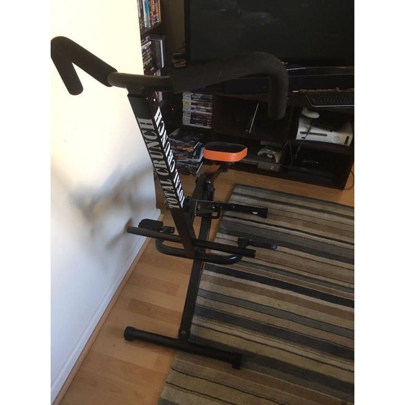 Total crunch exercise machine as seen on TV