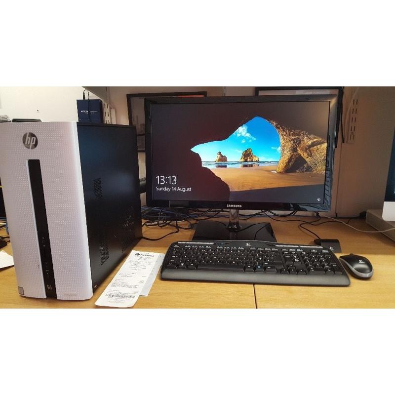 HP Pavillion 550 system.
