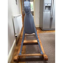 Lovely refurbished and re-carved Victorian Rocking Horse