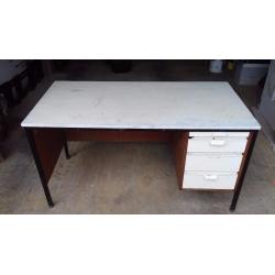 Office Desk used as work bench - Free