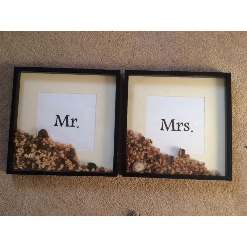 Mr & Mrs frames