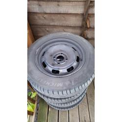 4 185/65R15 Michelin Tyres