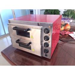 Electric Pizza Oven 2 x 16” Twin Deck Commercial Baking Oven Fire Stone Catering