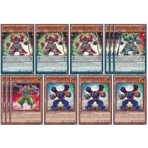 Yu-Gi-Oh! BOSH Set- Superheavy Samurai Magnet/ Prepped Defense Yugioh