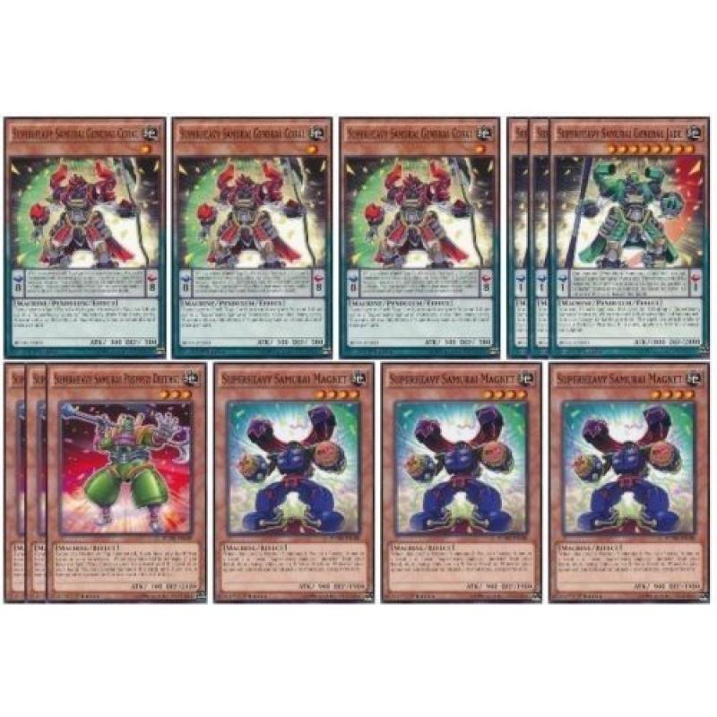 Yu-Gi-Oh! BOSH Set- Superheavy Samurai Magnet/ Prepped Defense Yugioh