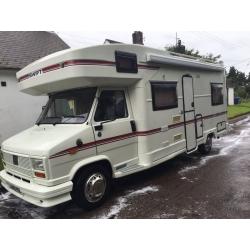 Fiat Ducato 6 berth motor home