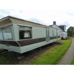 1 Bedroom Static Caravan 30ft by 10ft buyer must arrange transport