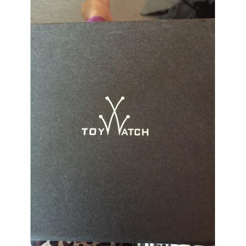 White TOY watch. Boxed. As new.