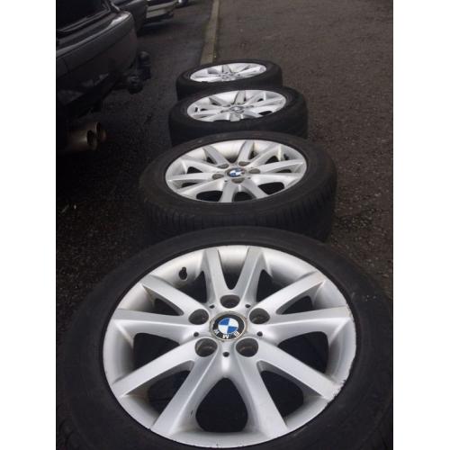 Genuine BMW 16" alloys wheels + tyres
