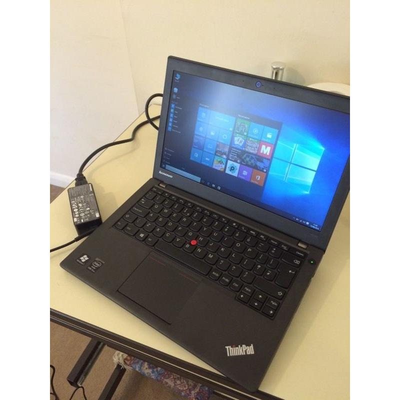 LENOVO core i5 ultrabook X240 with SSD drive