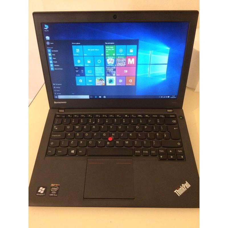 LENOVO core i5 ultrabook X240 with SSD drive