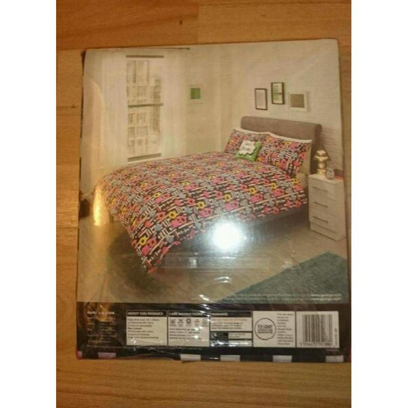 Licorice alsorts single bed set