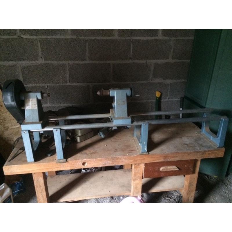 Wooden lathe