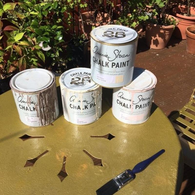 Annie Sloan chalk paint Job lot