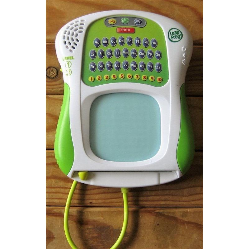 LEAP FROG SCRIBBLE & WRITE EDUCATIONAL TOY LEARNING DRAWING PICTURES ETC