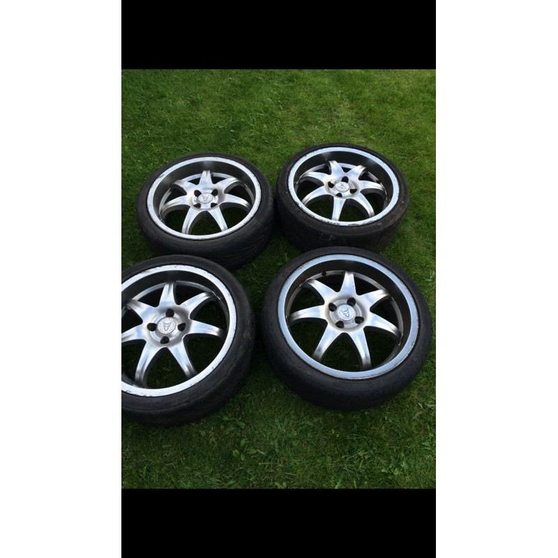 WOLF RACE ALLOYS 17"