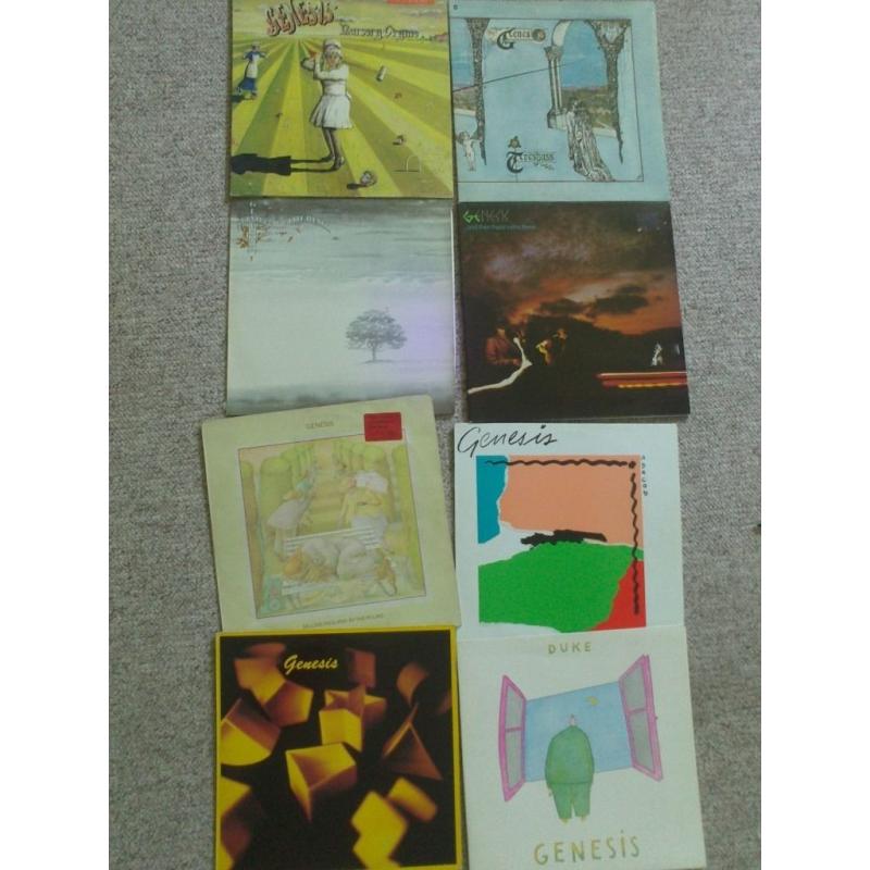 GENESIS / 8 great vinyls