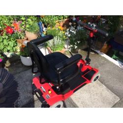 Immaculate pride Gogo lightweight fold flat mobility scooter new batteries fitted