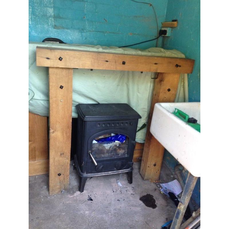 Firewarm multi fuel 8kw woodburner