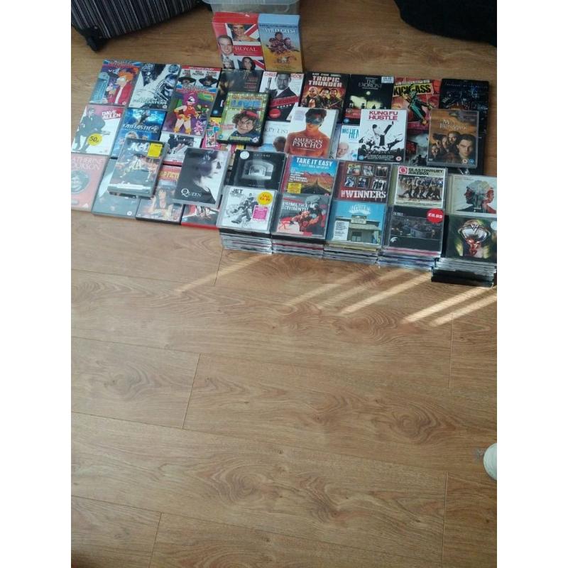 dvds and cds for sale