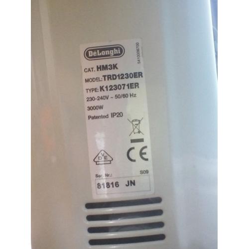 Delonghi TRD1230ER Dragon 3 electric radiator