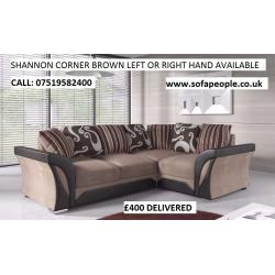 Corner settee or 3+2 couch, Fabric sofa or Corner sofas, All couches and suites guaranteed!!