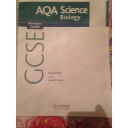 AQA revision guide biology GCSE