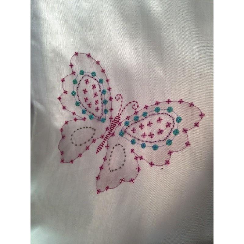 Next curtains butterflies 53"x72" and rail