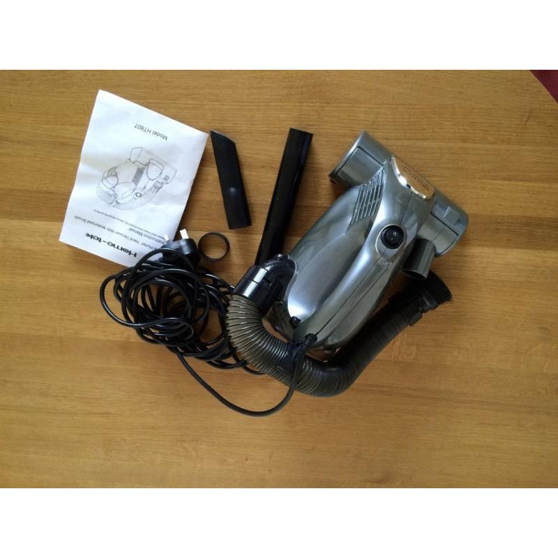 Mini Hand-held Turbo Vacuum Cleaner: Home-tec Hunter HT807