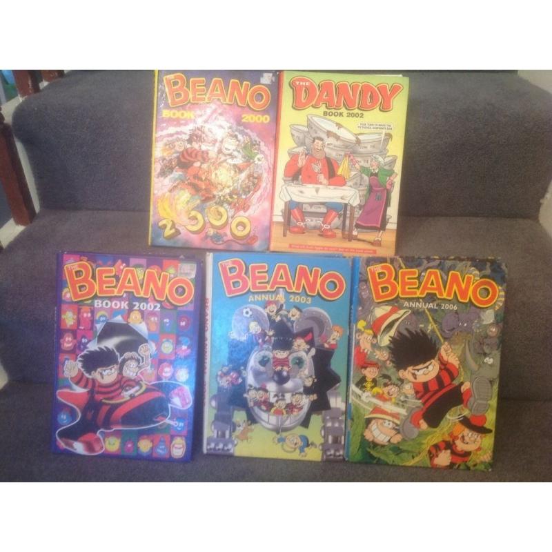 Assortment of Beano/Dandy Annuals