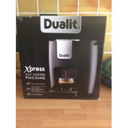 Dualit xpress 3 in 1 coffee machine