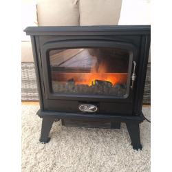 Flame effect electric fire