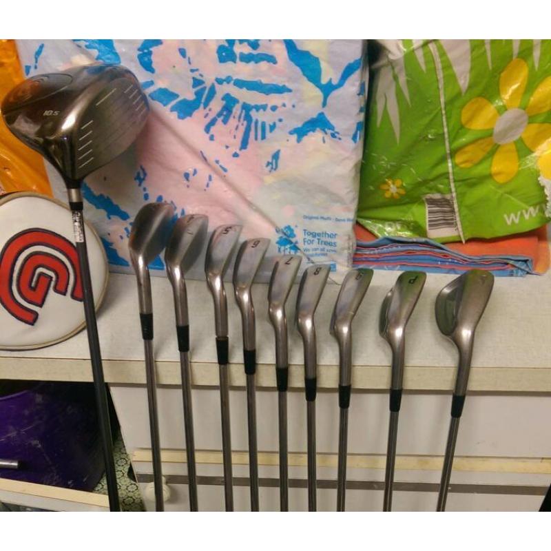 Mizuno mx-17 irons & hibore xl driver