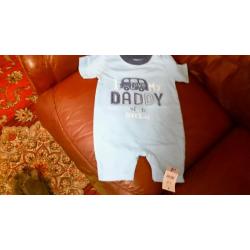 Bundle of baby boy clothes