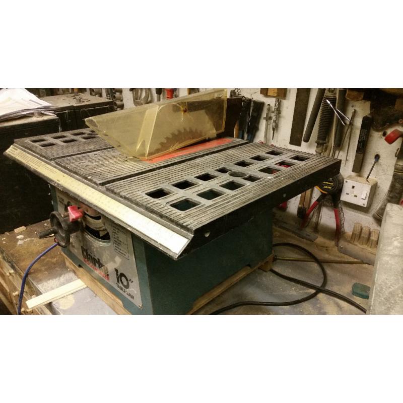 clerk 10" table saw