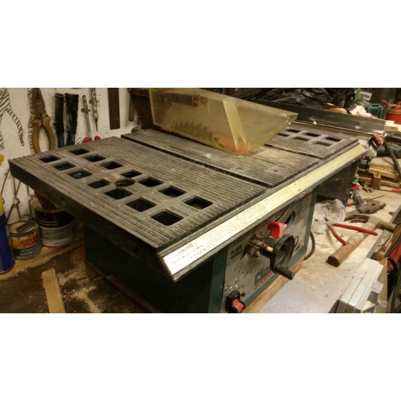 clerk 10" table saw