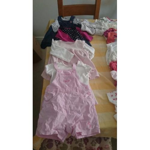 Massive bundle girls 3-6m clothes including m&s, next, gap, joules
