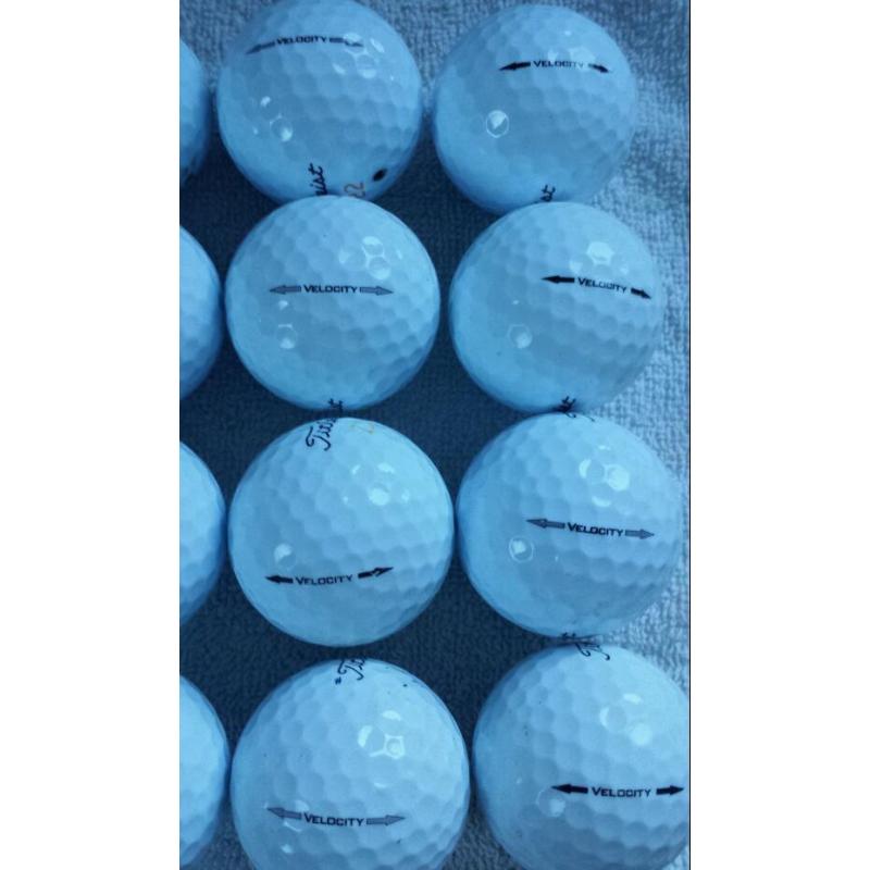 TITLEIST RECLAIMED GOLF BALLS
