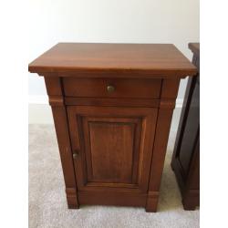 Bed side cabinets