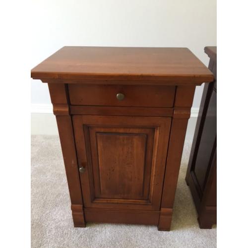 Bed side cabinets