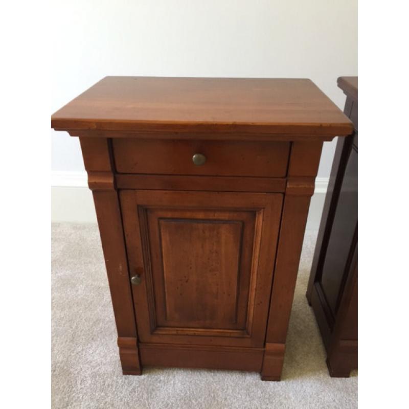 Bed side cabinets