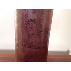 19th century German wine bottle