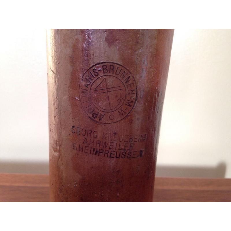 19th century German wine bottle