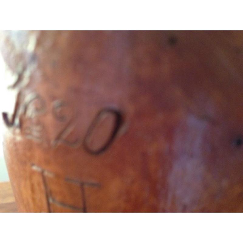 19th century German wine bottle