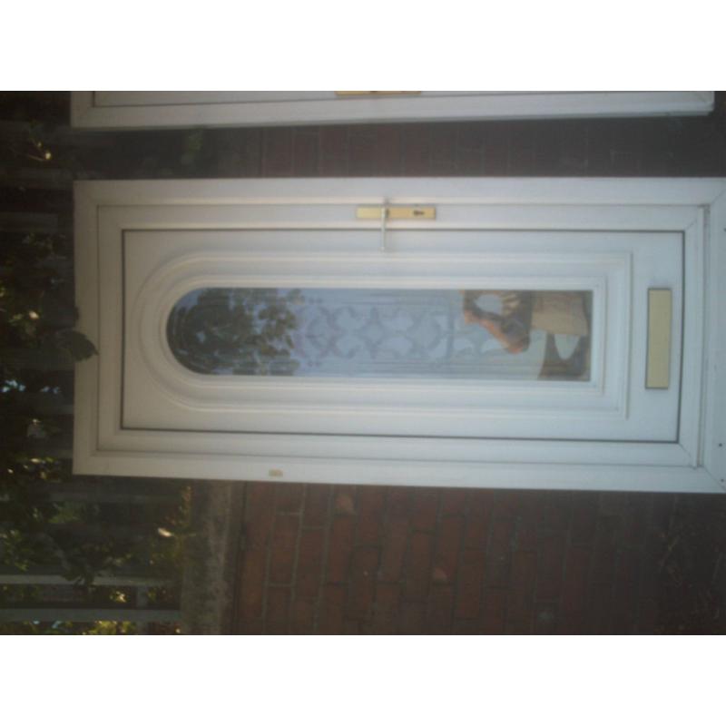 white upvc external door sizes w 36 in h 78 in