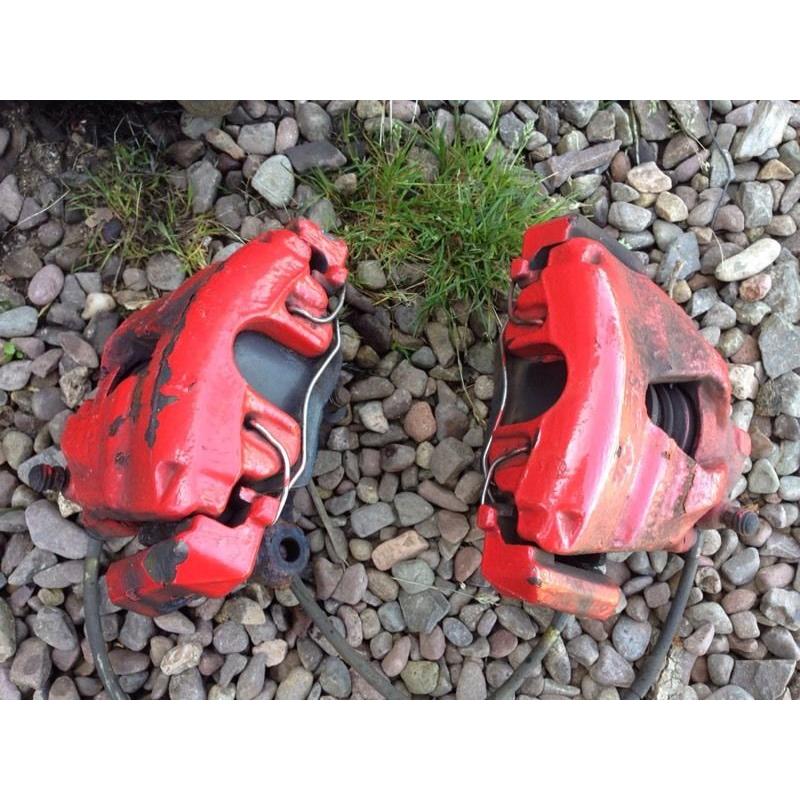 VOLKSWAGEN GOLF MK4 ANNIVERSARY FRONT 312MM BRAKE CALIPERS AND CARRIERS