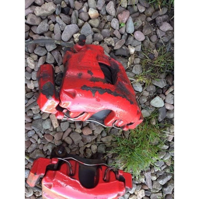 VOLKSWAGEN GOLF MK4 ANNIVERSARY FRONT 312MM BRAKE CALIPERS AND CARRIERS