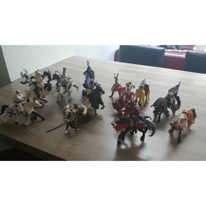 Papo Knights and Horses job lot