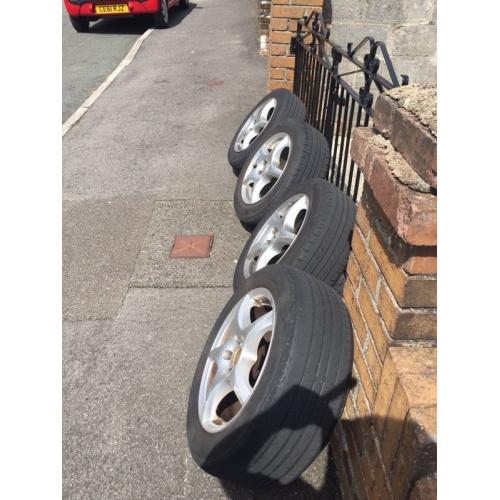 Volkwagen golf mk4 alloy wheels
